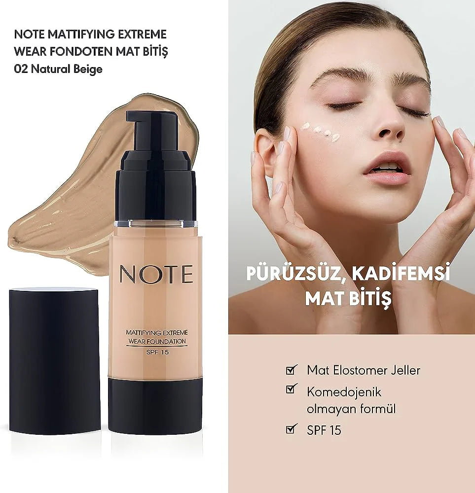 Note Mattifying Extreme Wear Foundation