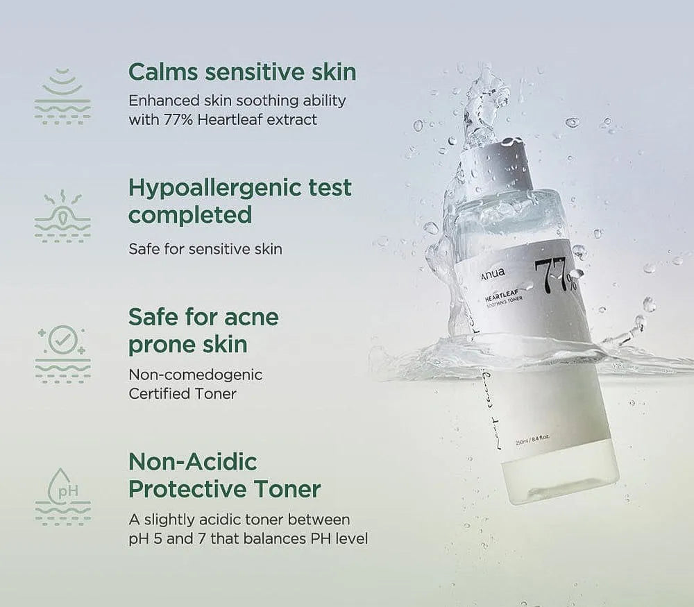 ANUA - Heartleaf 77 Soothing Toner 250ml