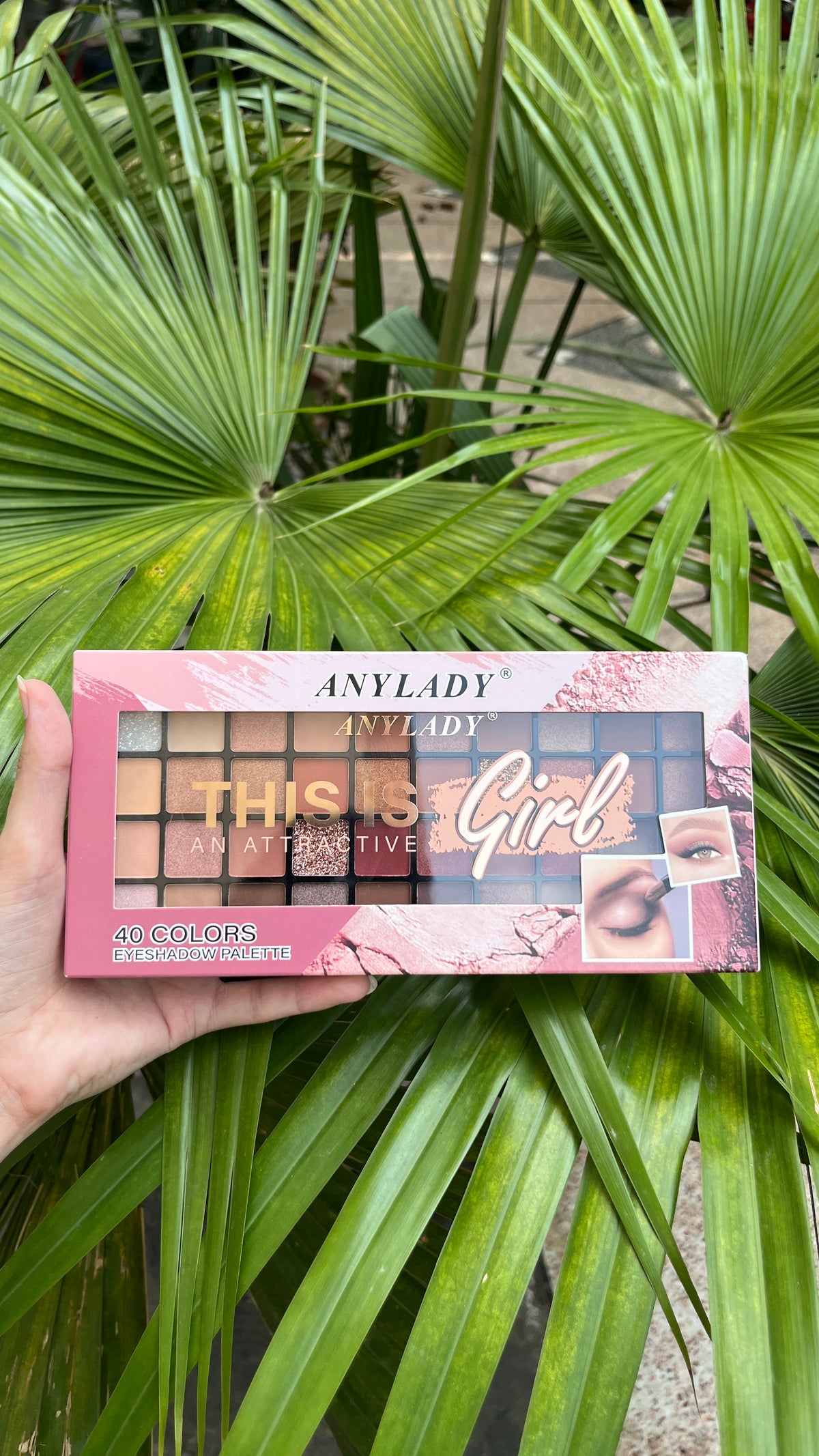 Anylady This Is Girl an Attractive 40 Colors Eyeshadow Palette