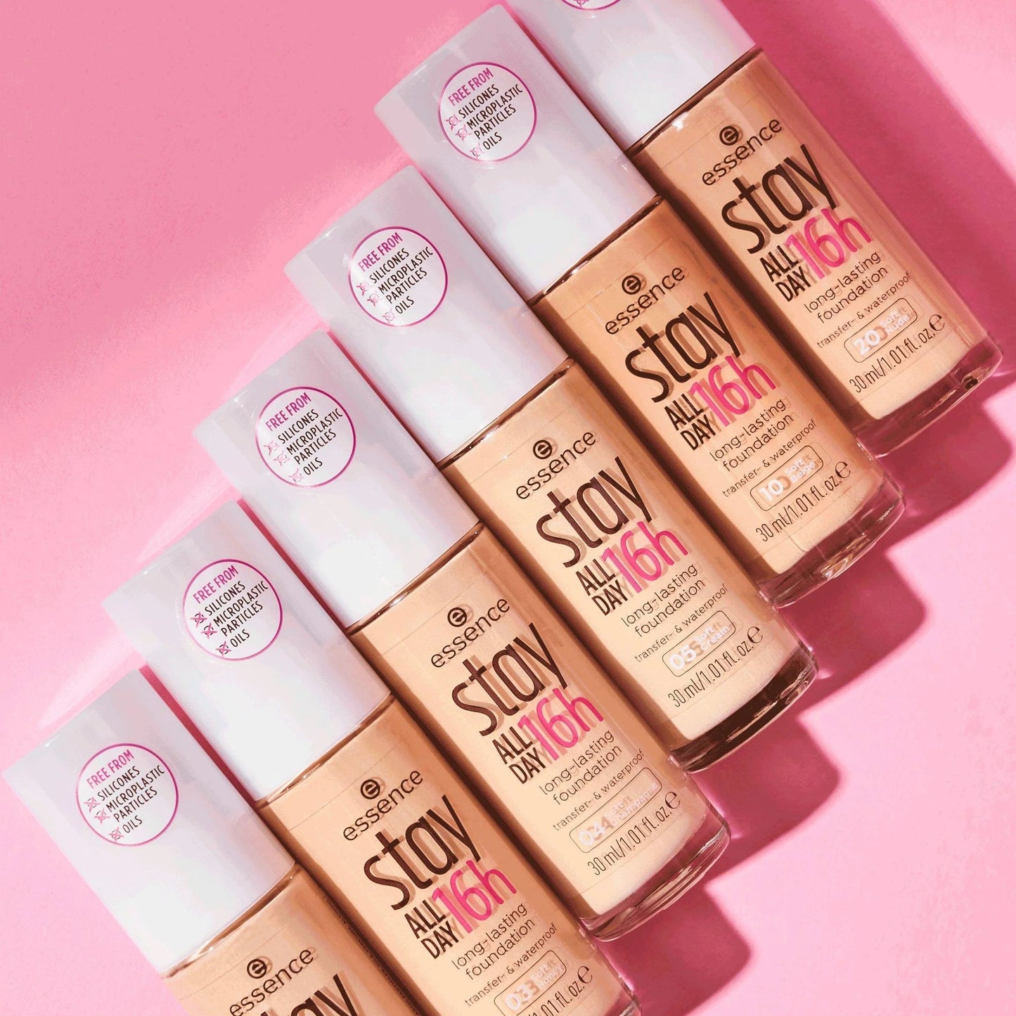 Essence Stay All Day 16H Long Lasting Foundation -30ml
