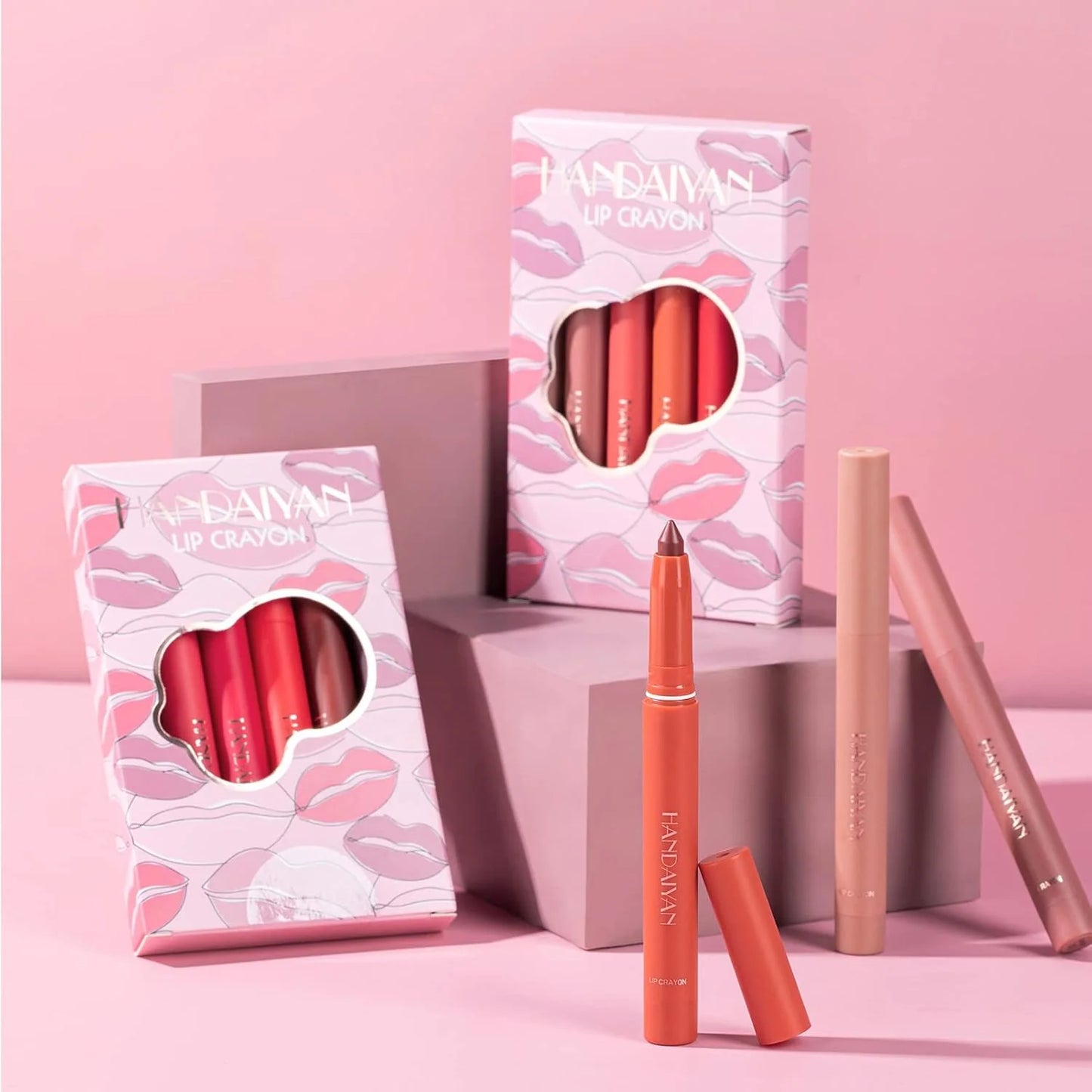 Handaiyan Matte Lip Crayon Set