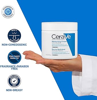 Cerave Moisturizing Cream For Dry To Very Dry Skin -454gm