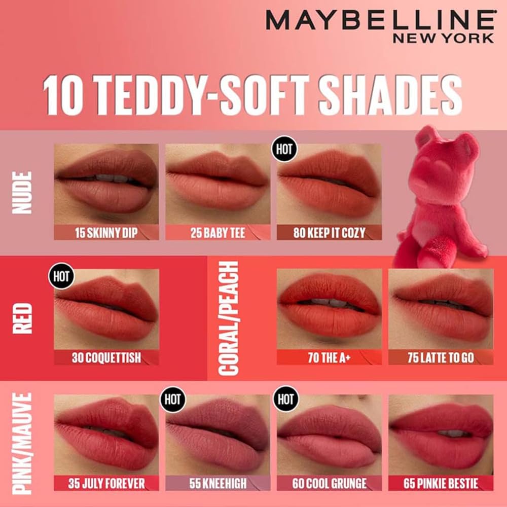 Maybelline New York – Super Stay Teddy Tint