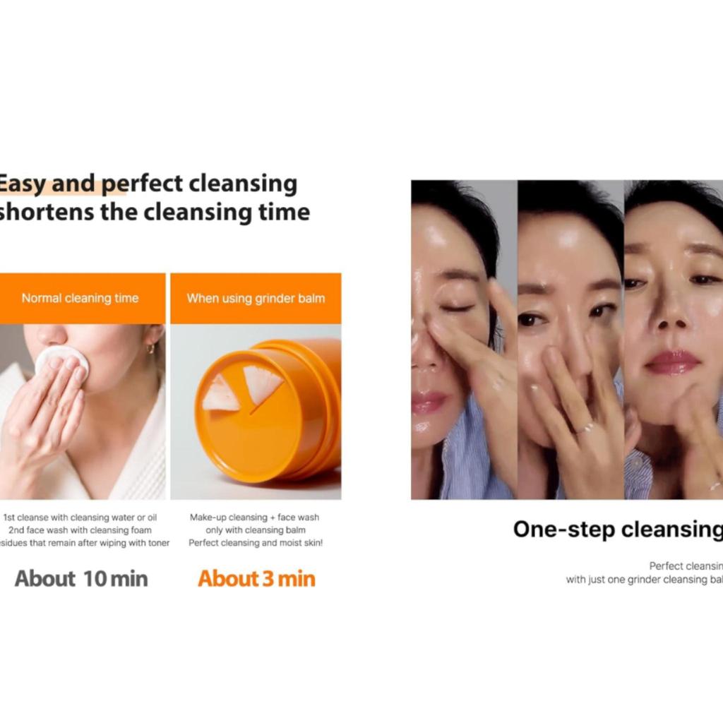 SUNDUK Jeju Carrabione X Grinder Cleansing Balm -50ml