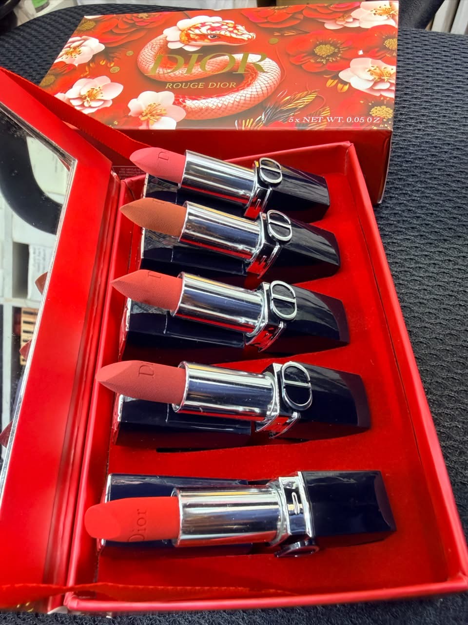 Dior Rough 5 in 1 Lipstick -Gift Pack