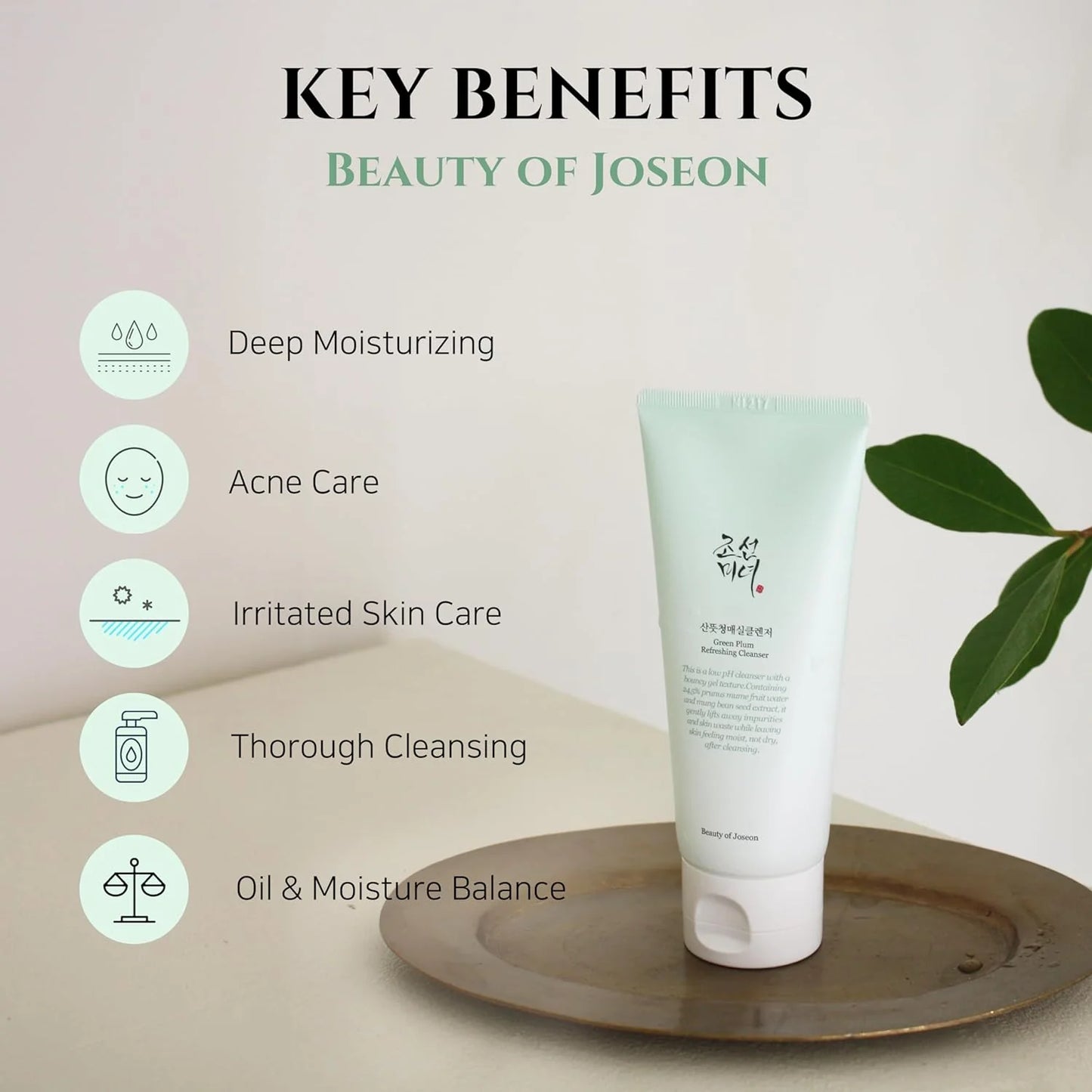 Beauty Of Joseon – Green Plum Refreshing Cleanser 100ml