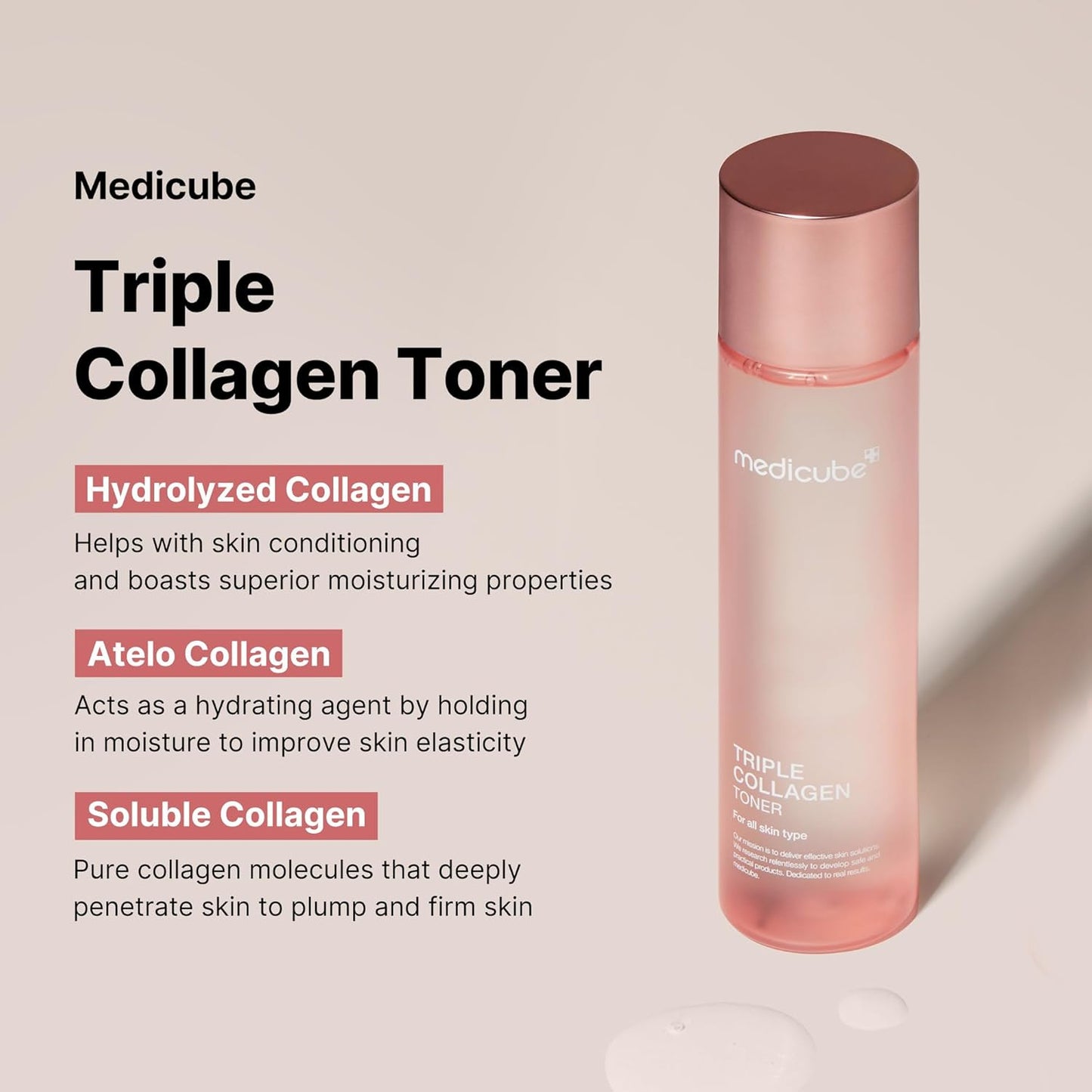 Medicube Triple Collagen Toner -140ml