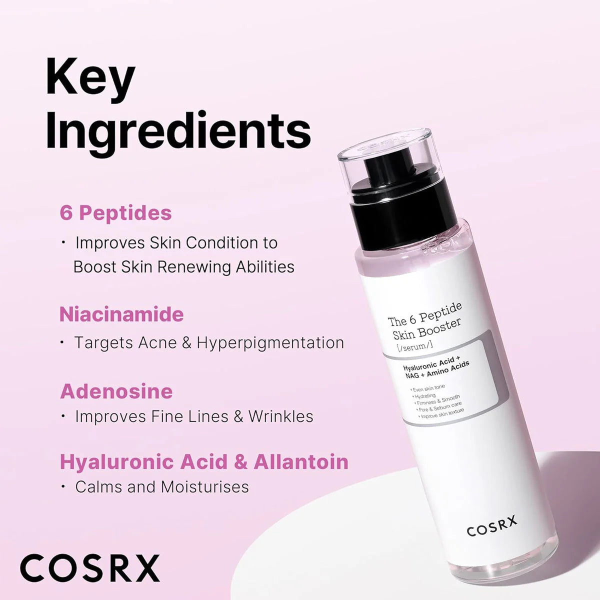 Cosrx- The 6 Peptide Skin Booster Serum