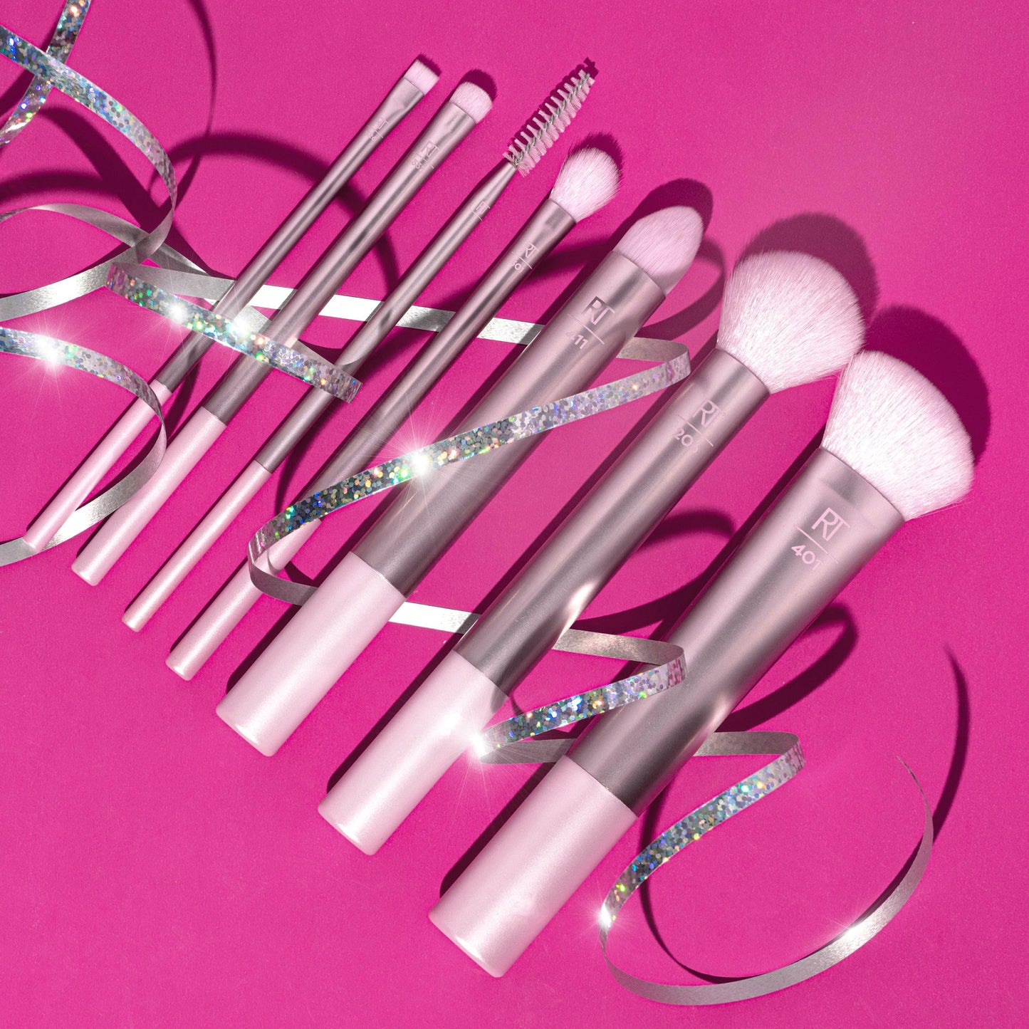 Real Techniques Light Up The Night Brush Set | Limited Edition