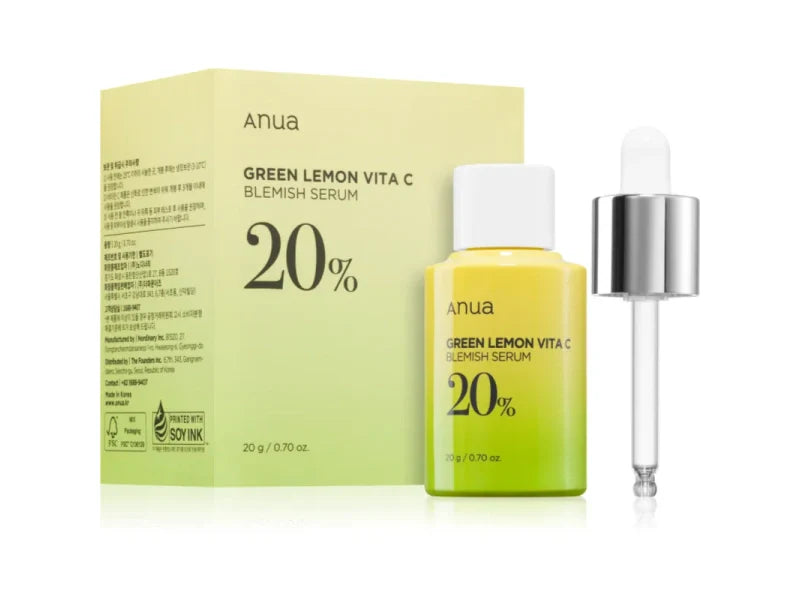 ANUA- Green Lemon Vita C 20% Blemish Serum