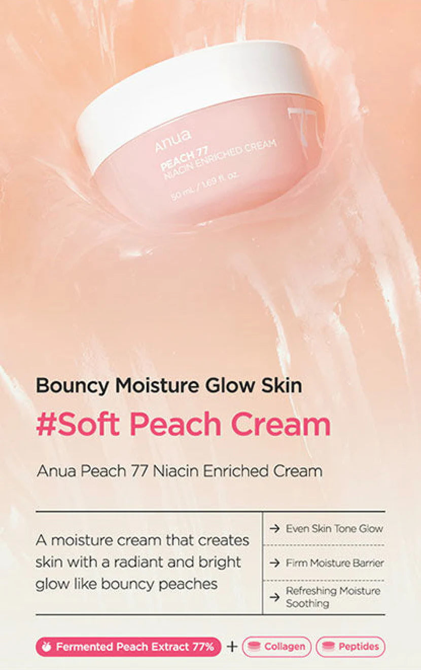 Anua Peach 77 Niacin Enriched Cream -50ml