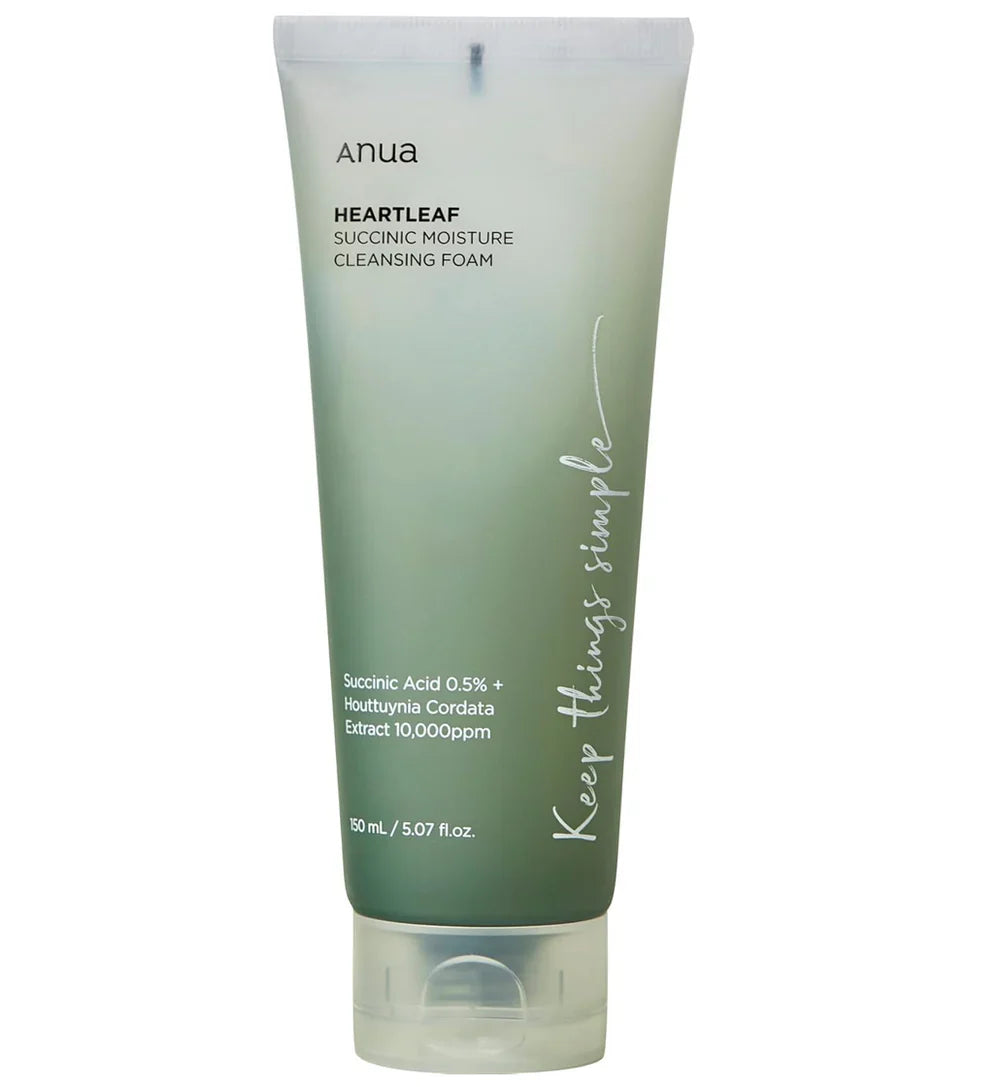 Anua Heartleaf Succinic Moisture Cleansing Foam -150ml