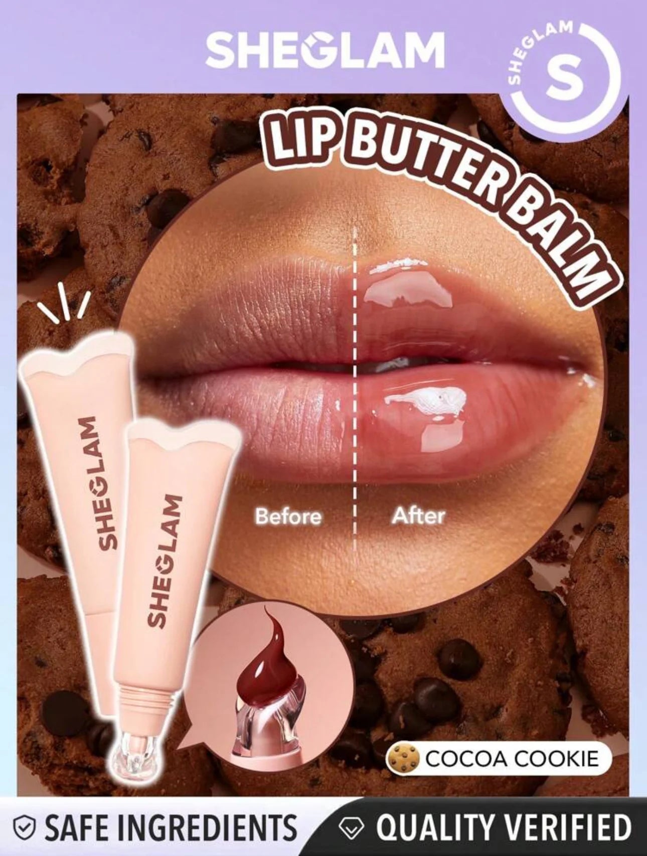 SHEGLAM Crystal Glaze Moisturising Lip Care