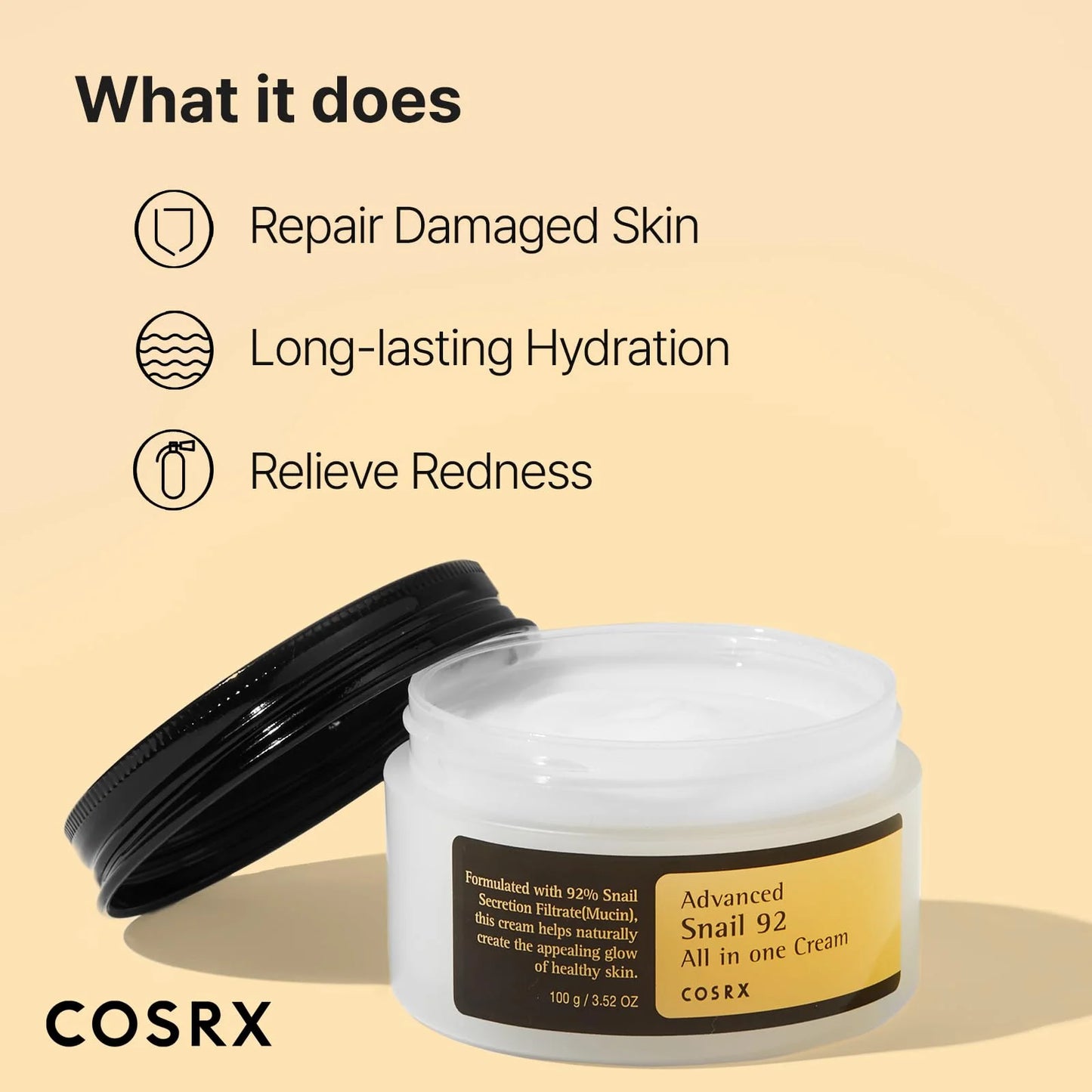 COSRX Advanced Snail 92 All in one Cream -100g