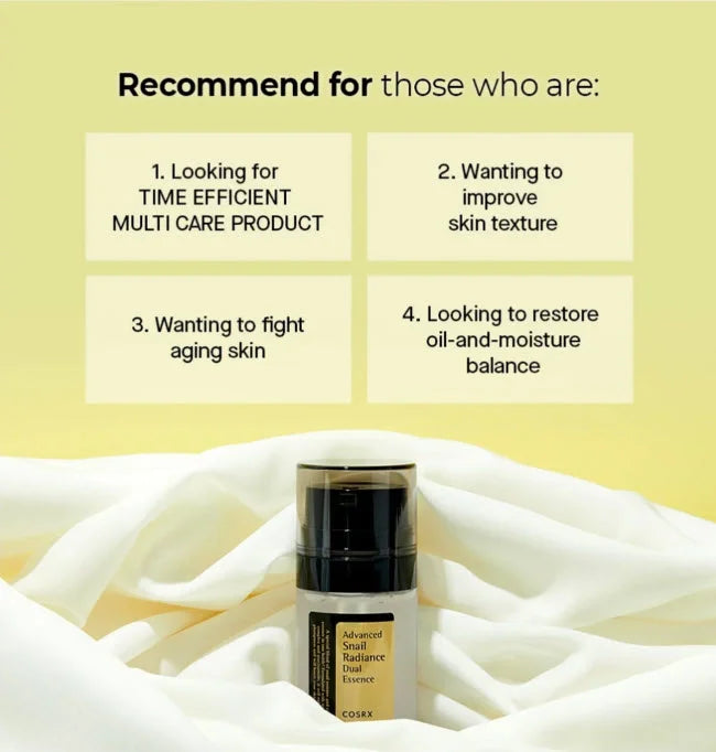 COSRX - Advanced Snail Radiance Dual Essence -80ml