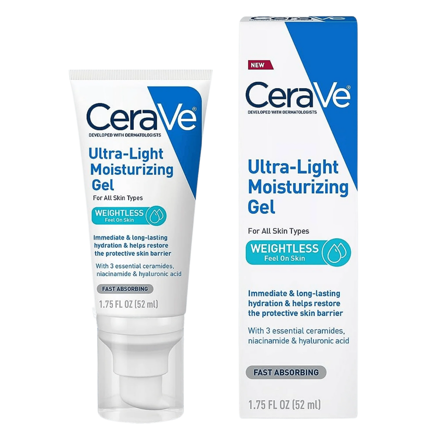 CeraVe Ultra-Light Moisturizing Gel -52ml