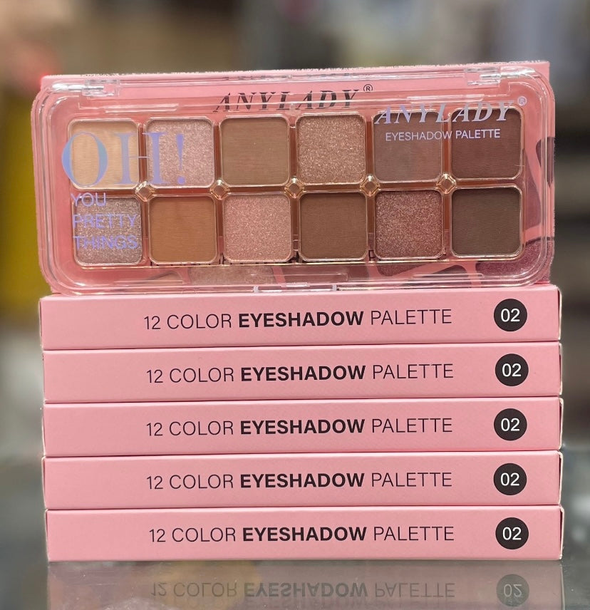 Anylady 12 Color Eyeshadow Palette