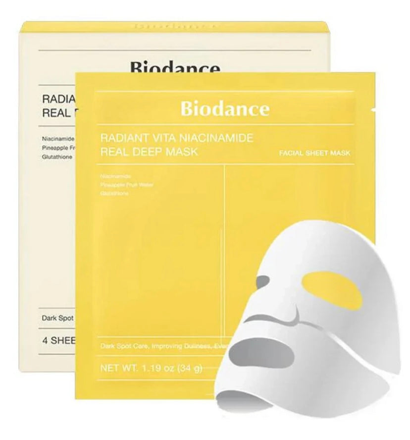 Biodance Radiant Vita Niacinamide Real Deep Sheet Mask