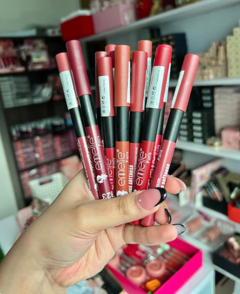 Emelie Soft Matte Lip Pencils (Set of 12)