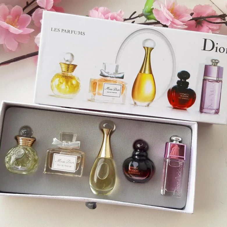 Dior Mini Perfume Set (5 in 1)