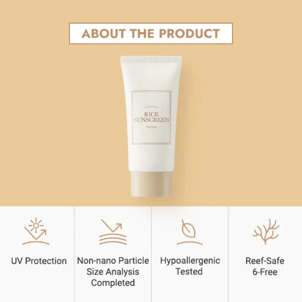 I'm From Rice Sunscreen -50ml
