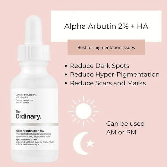 The Ordinary Alpha Arbutin 2%+HA Serum -30ml