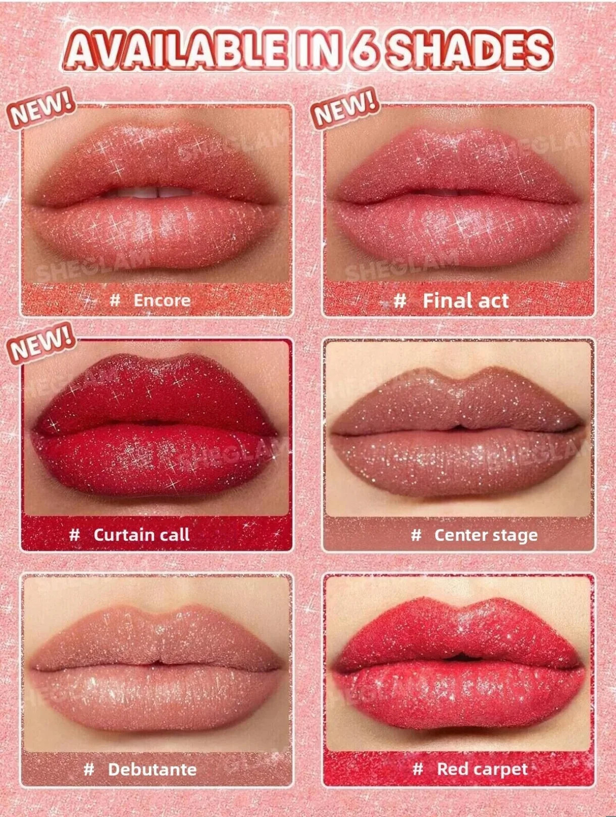Sheglam Lip Dazzler Glitter Kit