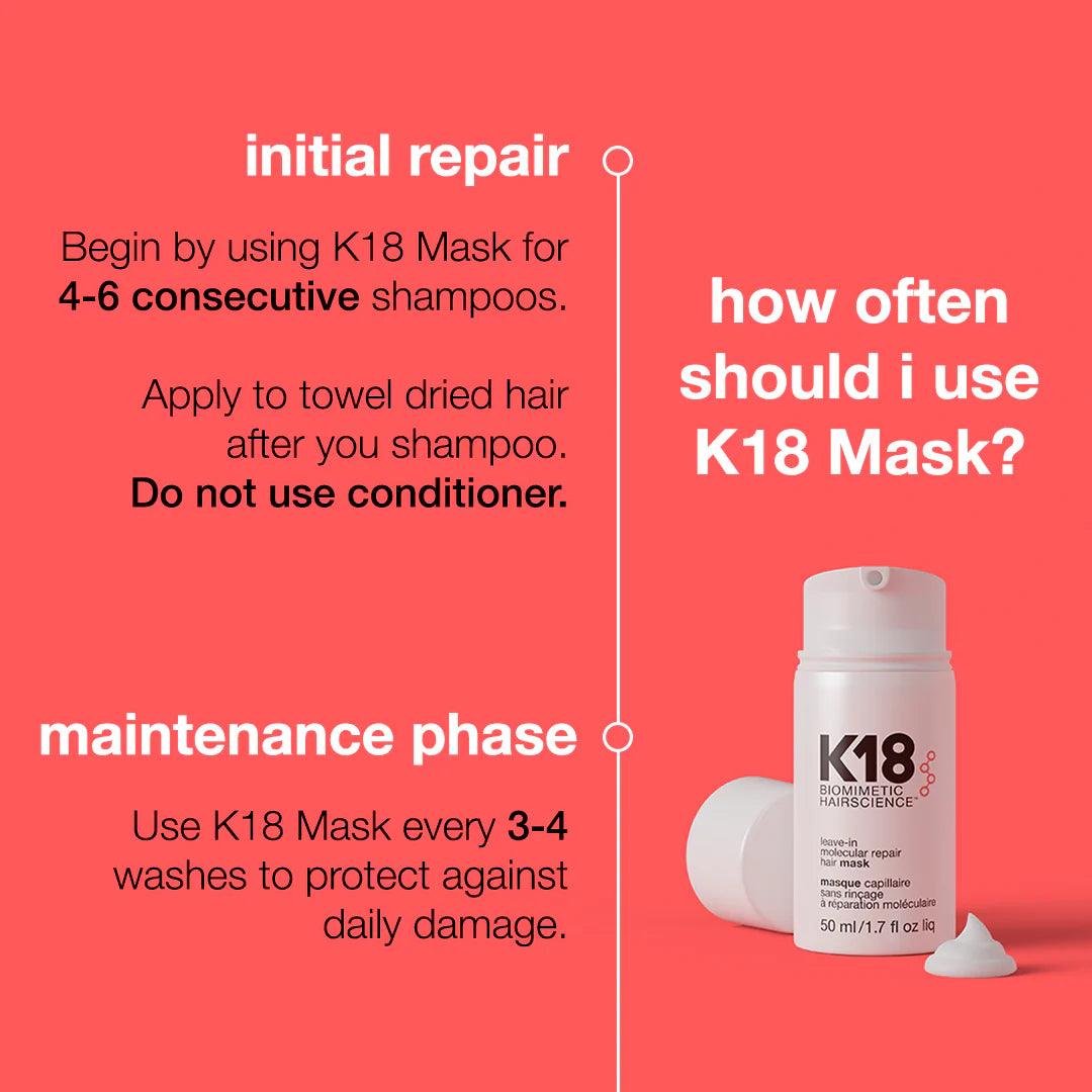 K18 Leave In Molecular Repair Hair Mask -50ml