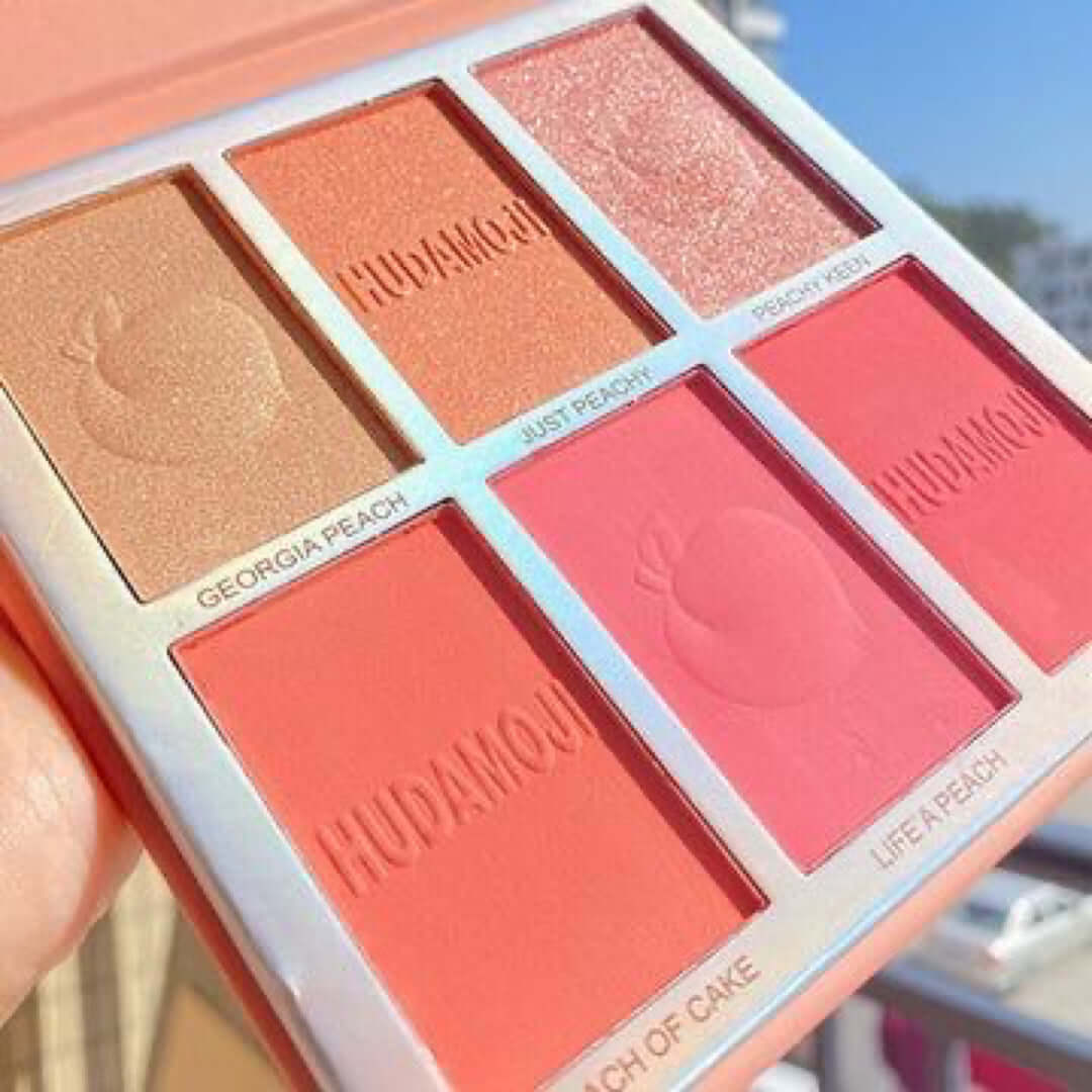 Hudamoji Bellini Blush & Highlighter Palette