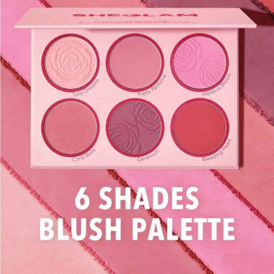 SHEGLAM Floral Flush Blush Palette-Blushing Bouquet