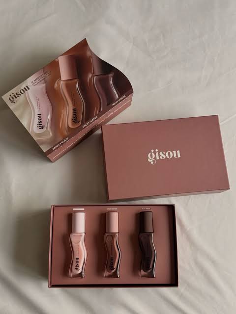 Gisou Glazed Lip Oil Trio