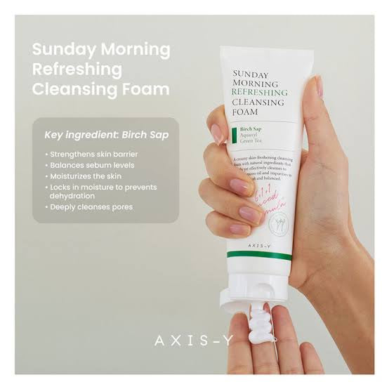 AXIS-Y Sunday Morning Refreshing Cleansing Foam -120ml