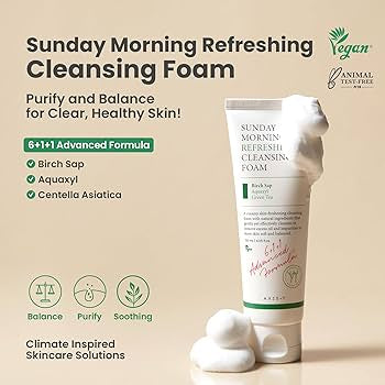 AXIS-Y Sunday Morning Refreshing Cleansing Foam -120ml