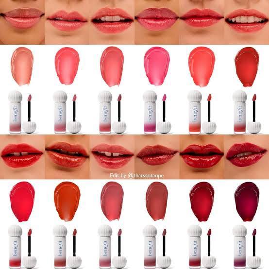 Benefit Splash Lip Tint (Set of 12)