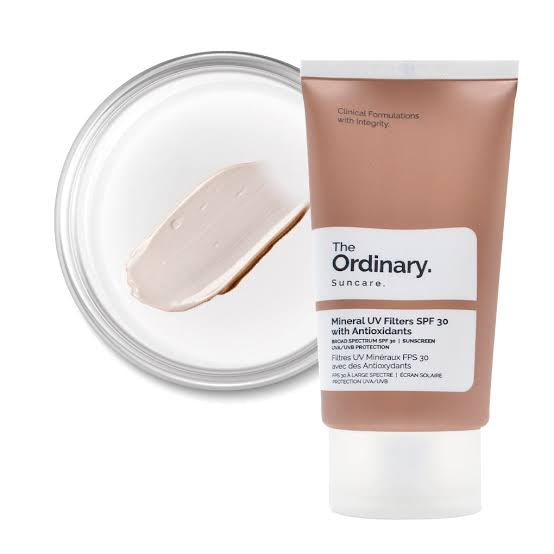 The Ordinary Mineral VU Filters Sunscreen SPF 30 -50ml