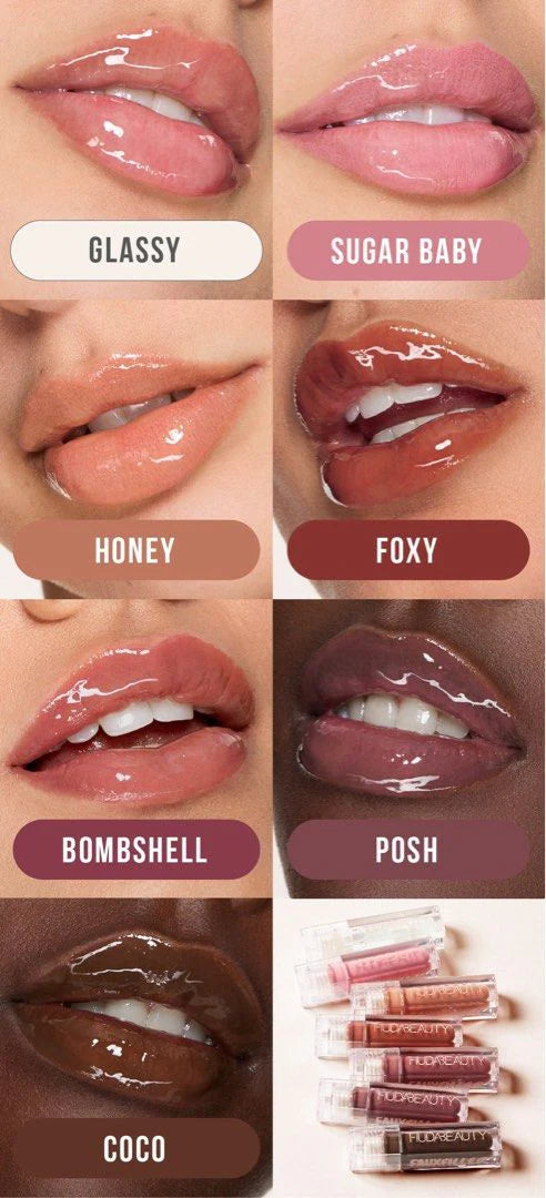 Huda Beauty Faux-Filler Extra Shine Lip Gloss