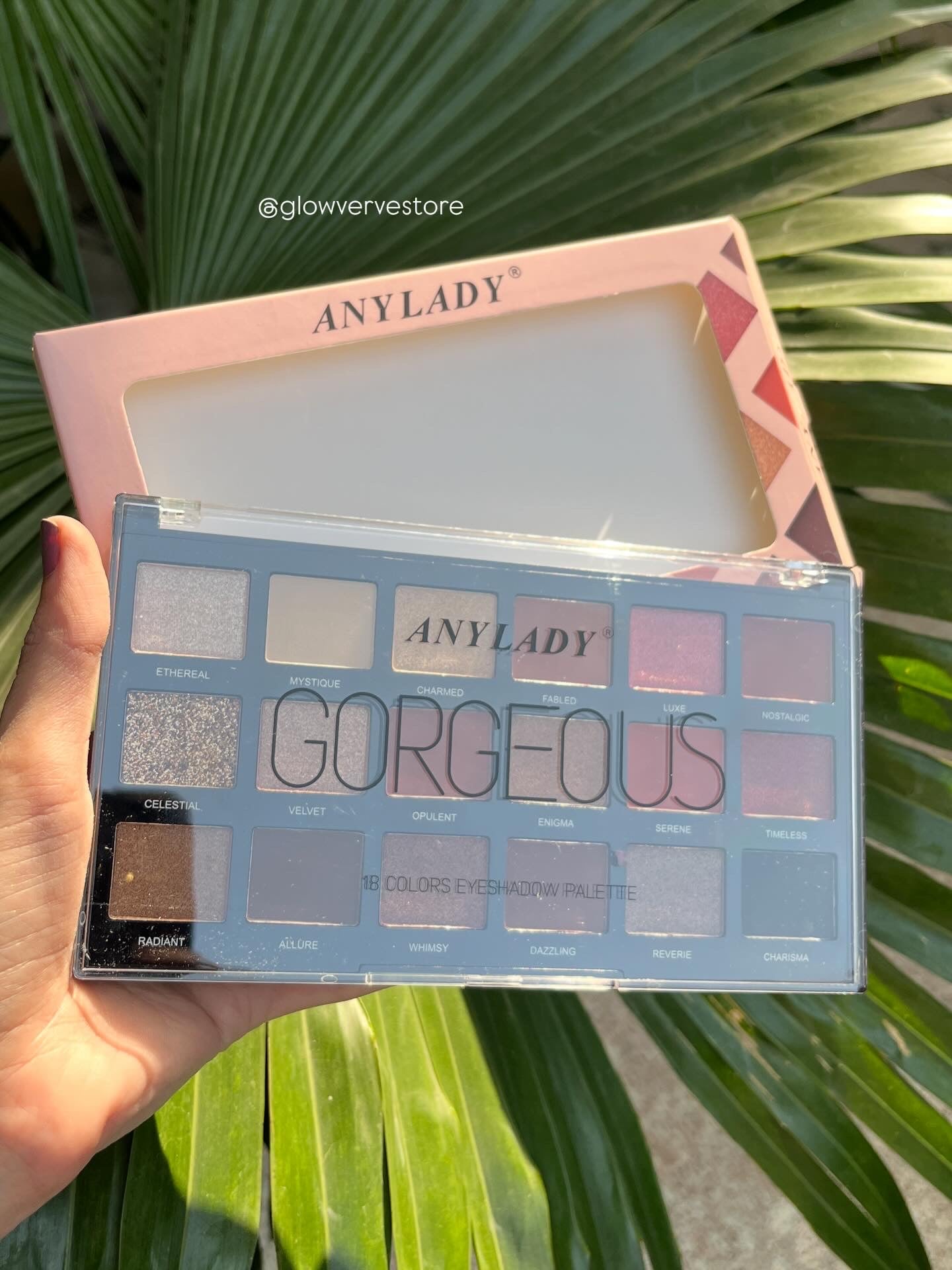 Anylady Gorgeous 18 Colors Eyeshadow Palette