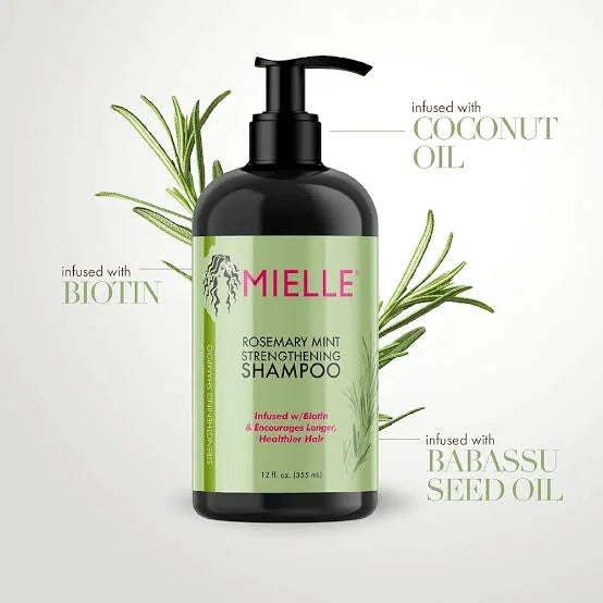 Mielle Rosemary Mint Strengthening Shampoo -355ml