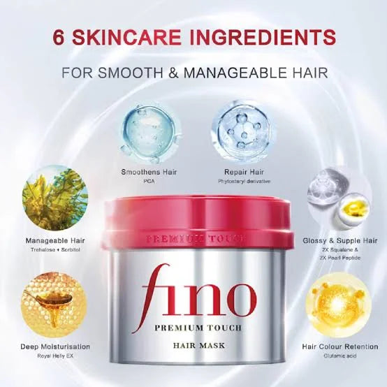 SHISEIDO β Fino Premium Touch Hair Mask 230g