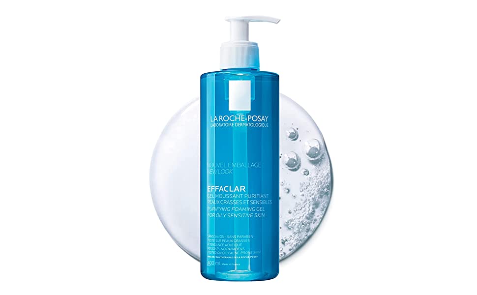 LA ROCHE-POSAY Effaclar Purifying Foaming Gel For Oily Sensitive Skin -400ml