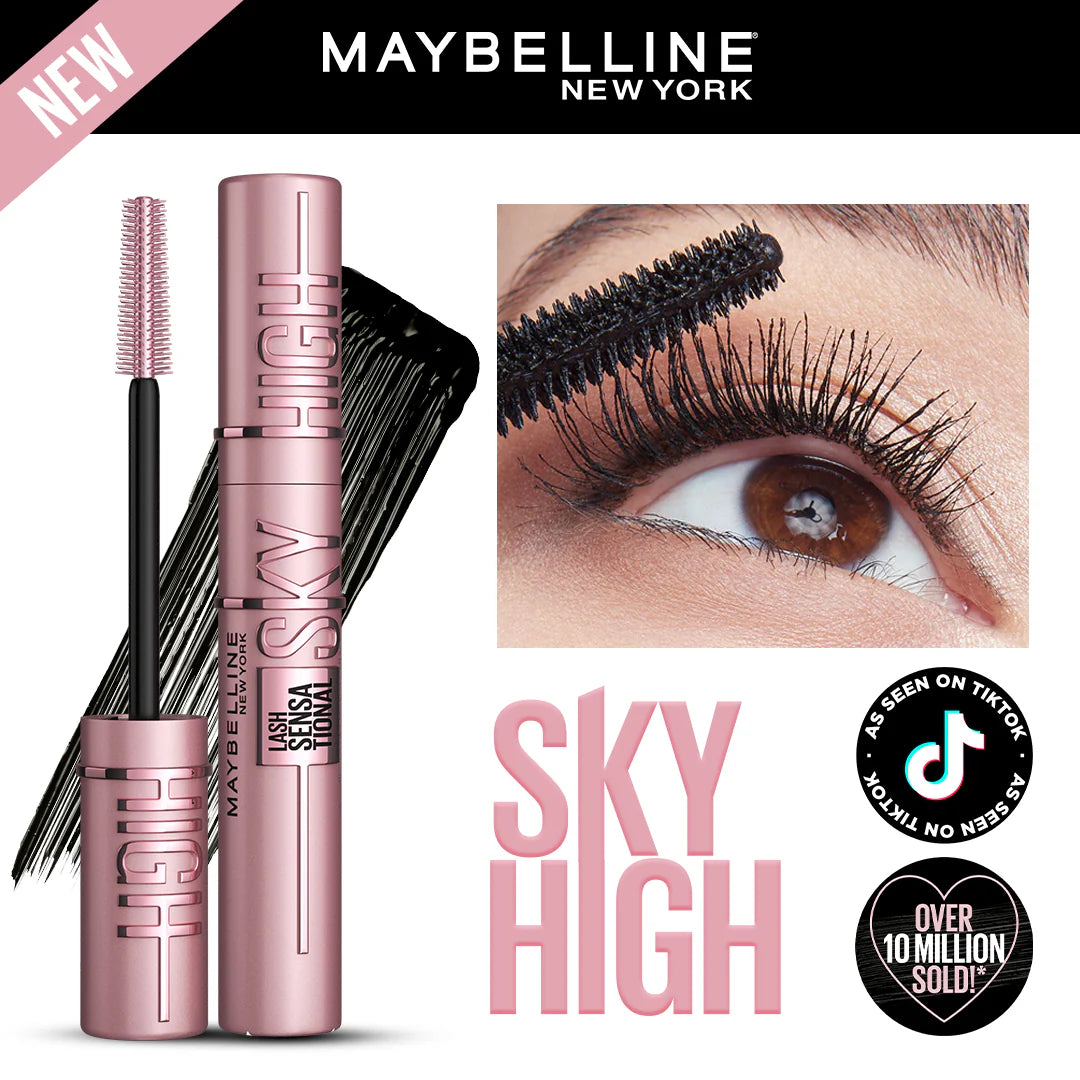 Maybelline New York Lash Sensational Sky High Waterproof Mascara - Very Black
