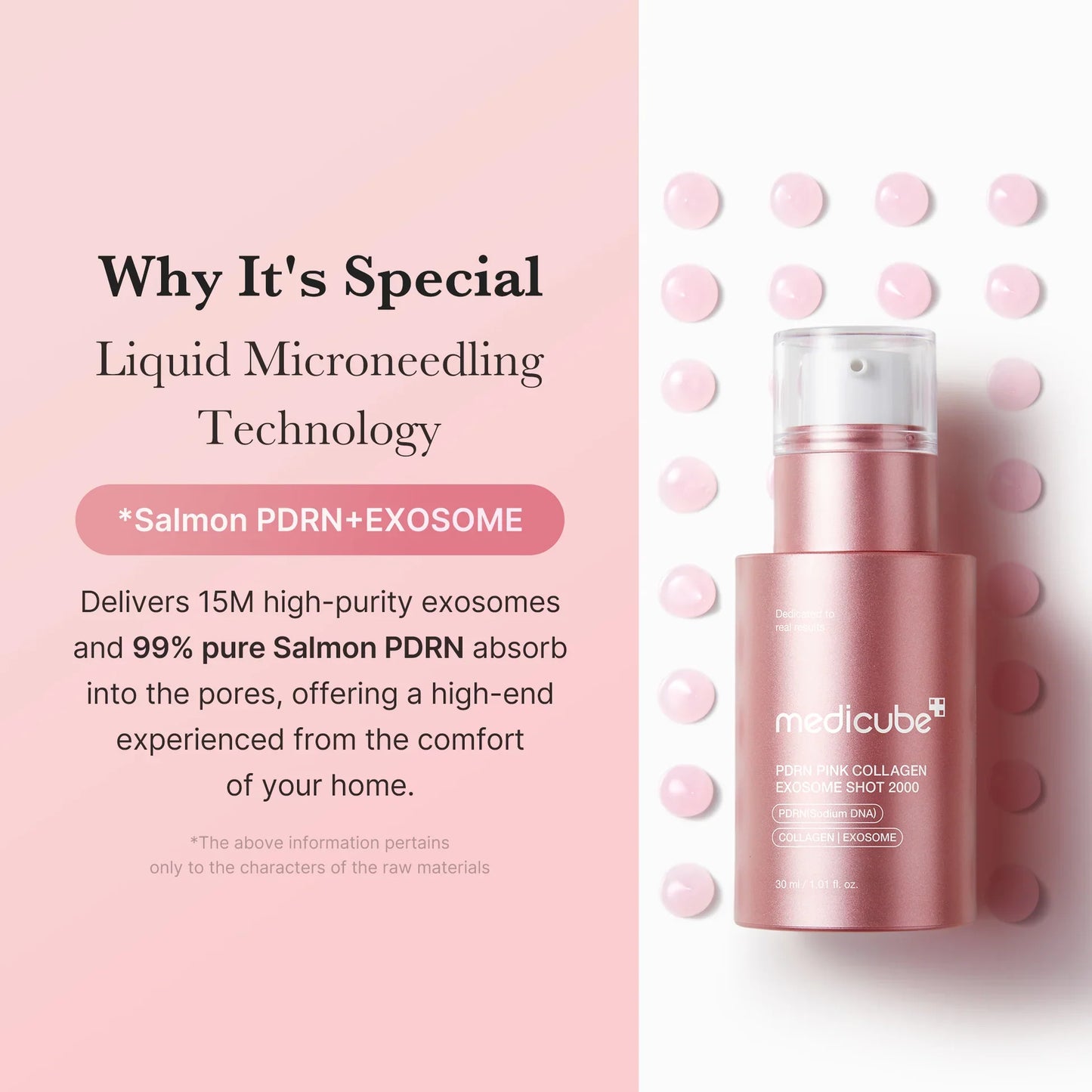 Medicube PDRN Pink Collagen Exosome Shot Serum 2000 -30ml