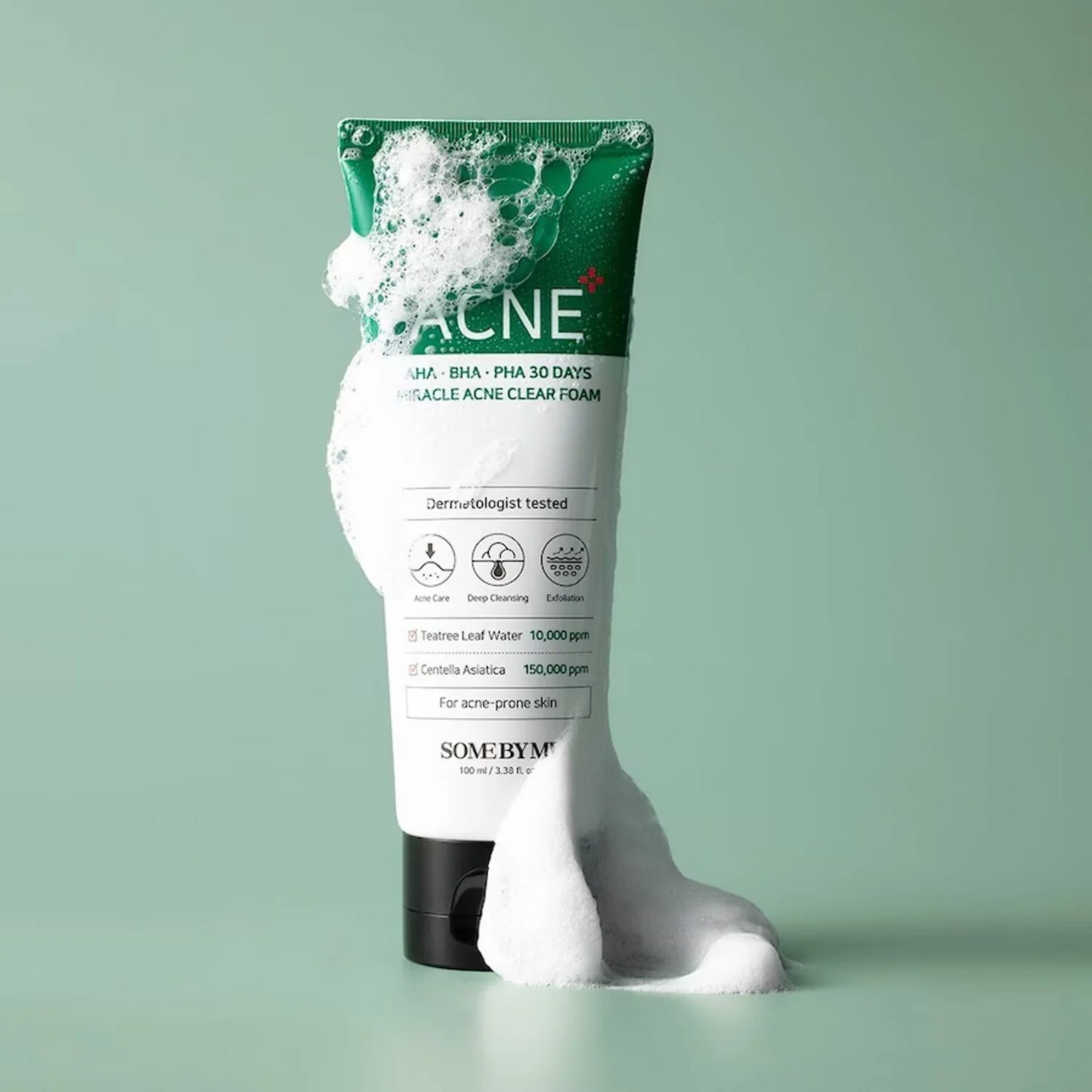 Some By MI- AHA BHA PHA 30 Days Miracle Acne Clear Foam -100ml