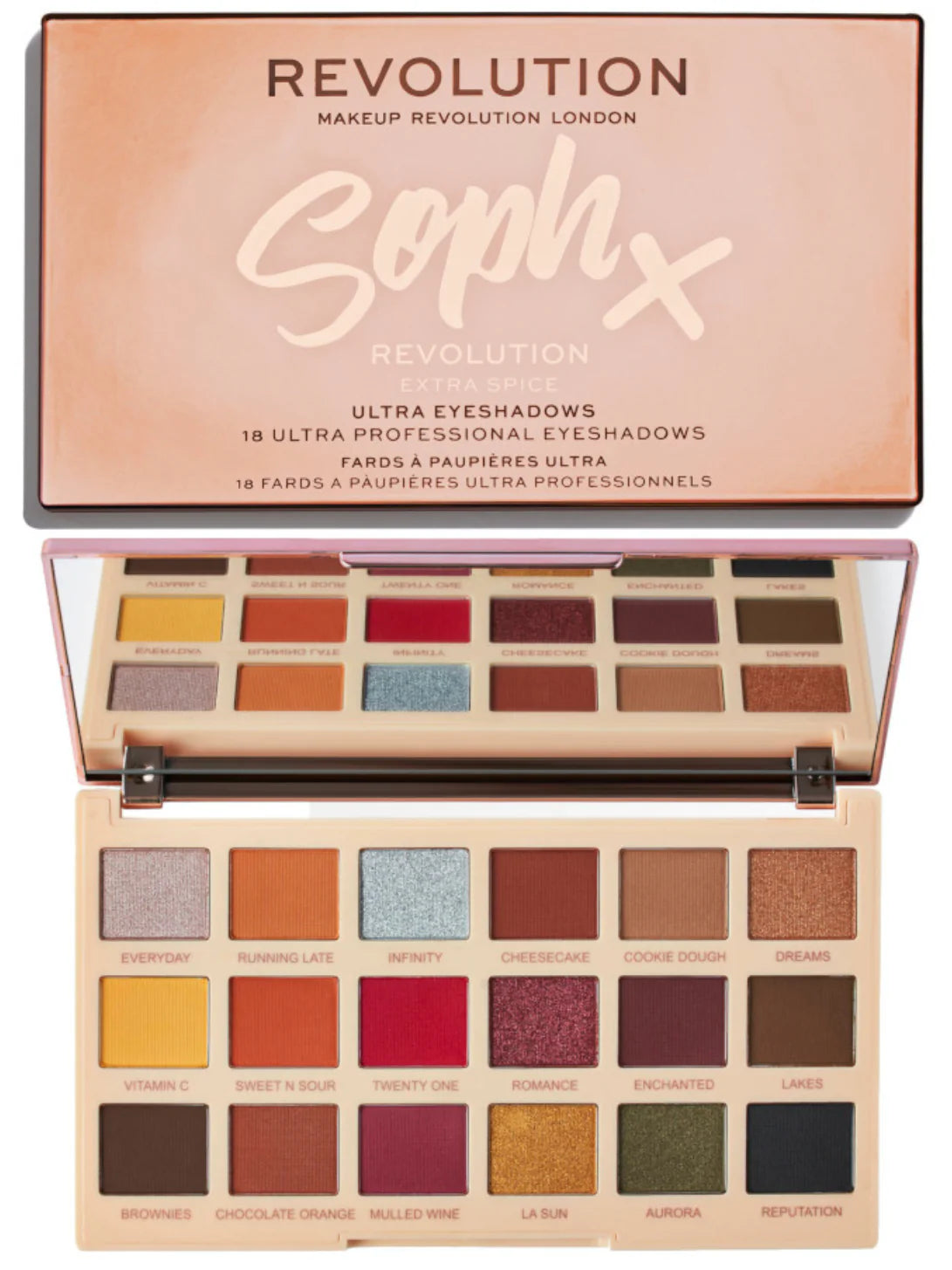 Makeup Revolution X Soph Extra Spice Eyeshadow Palette