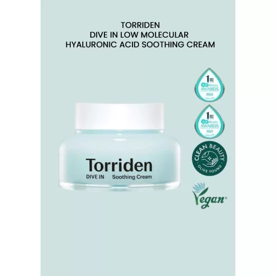 Torriden DIVE IN Hyaluronic Acid Soothing Cream -100ml