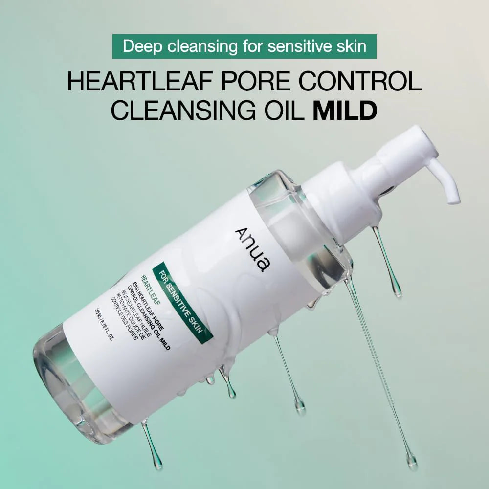 Anua – Heartleaf Pore Control Cleansing Oil Mild -200ml