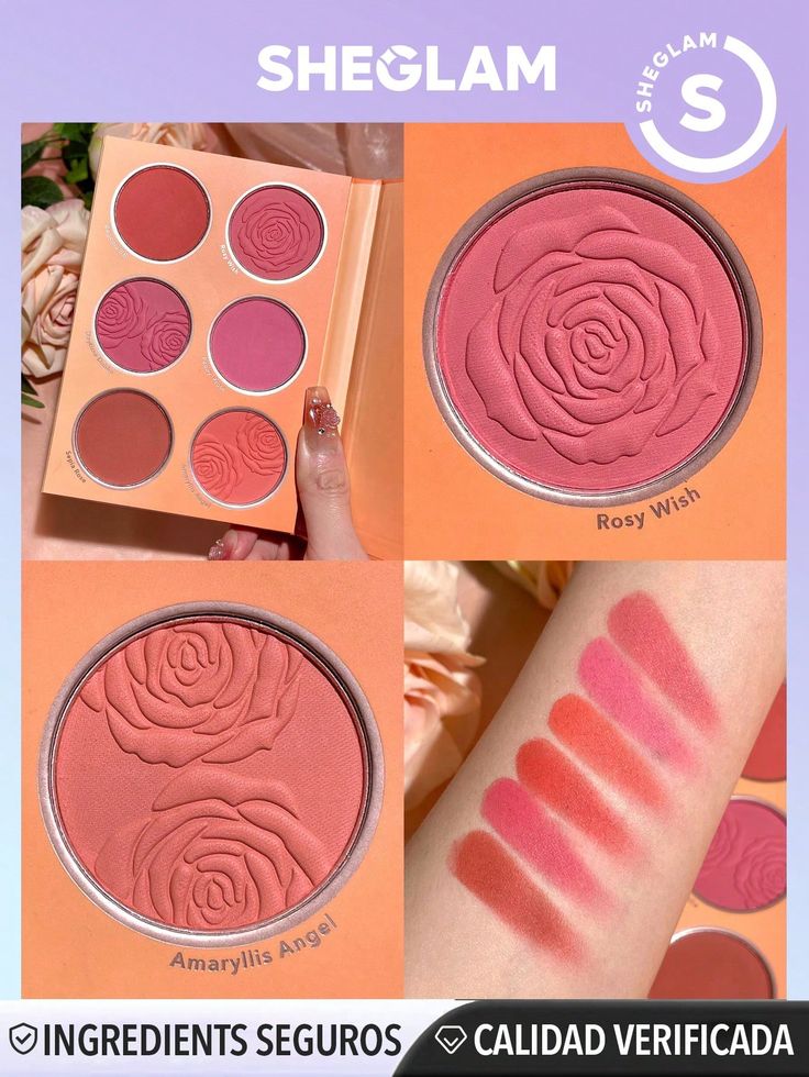 SHEGLAM Floral Flush Blush Palette