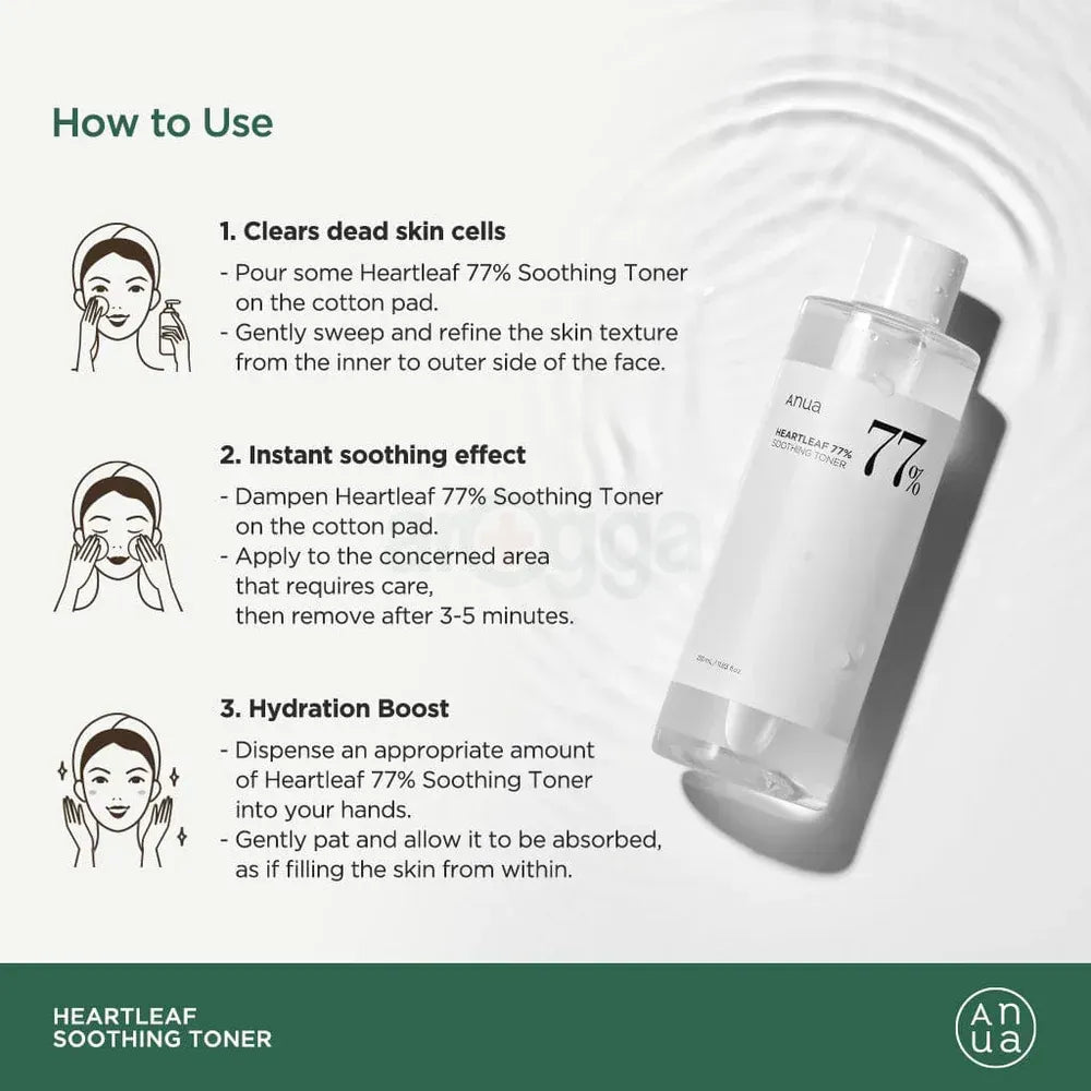 ANUA - Heartleaf 77 Soothing Toner 250ml