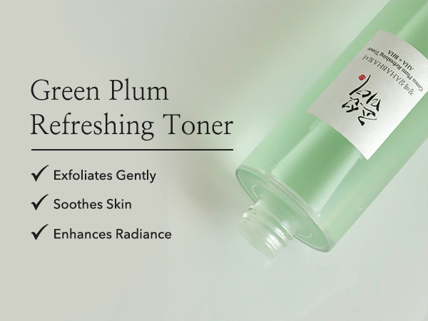 Beauty Of Joseon Green Plum Refreshing Toner : AHA + BHA-150ML