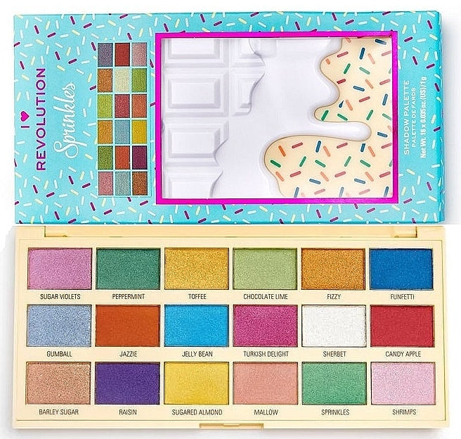 I Heart Revolution Sprinkles Chocolate Palette